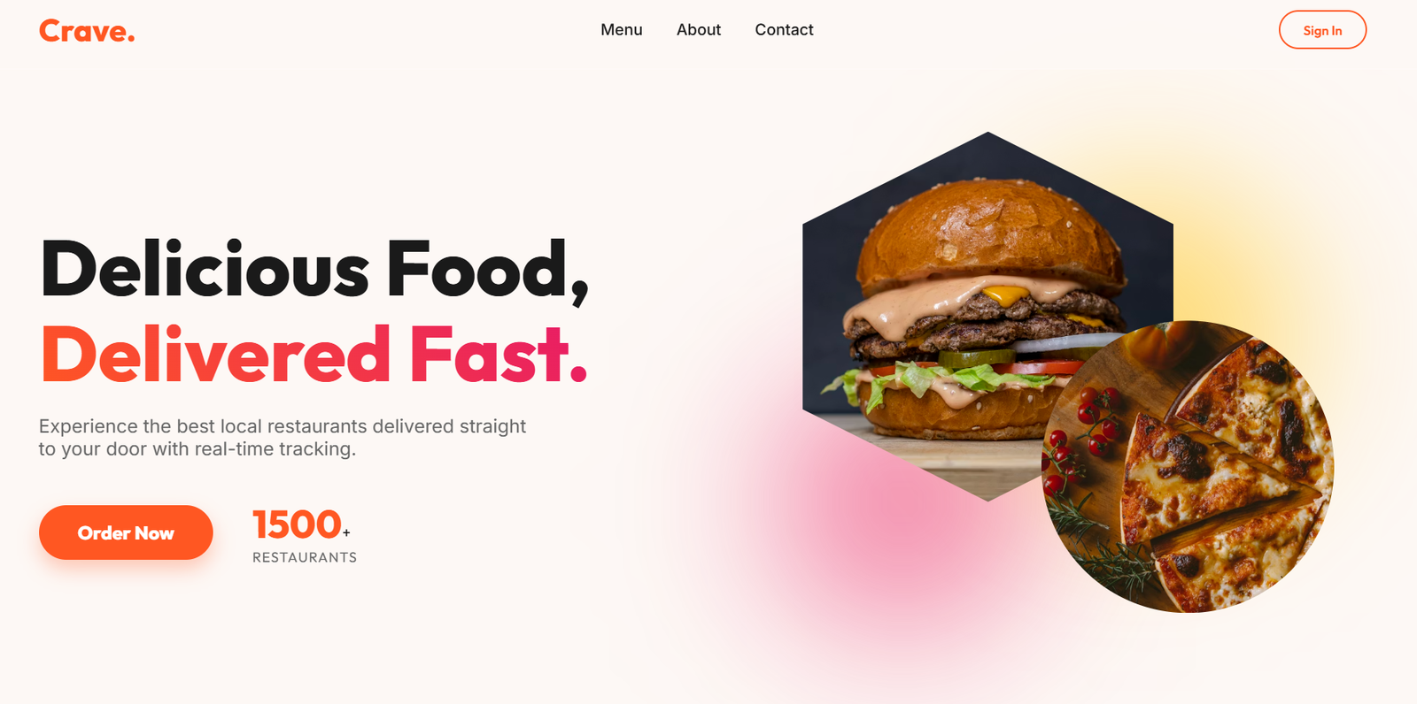 Food Delivery Website preview